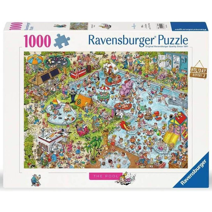 Ravensburger 12001164 - Holiday Resort 3 - The Pool - 1000 db-os puzzle