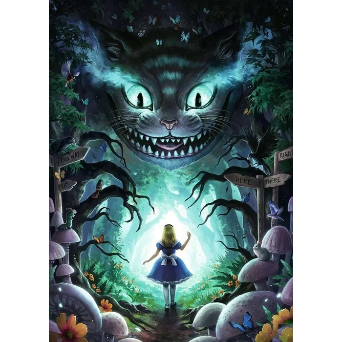 Ravensburger 12000526 - Kalandok Alice-el - 1000 db-os puzzle