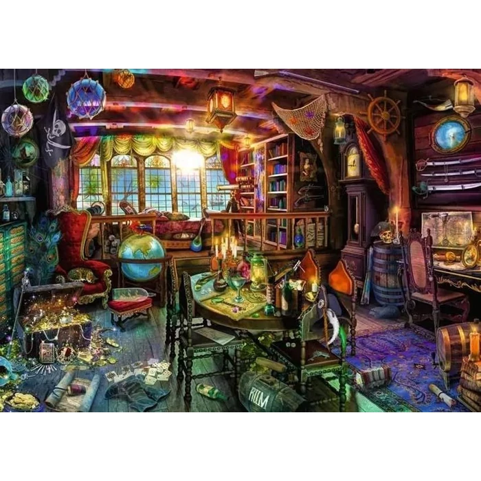 Ravensburger 12000119 - Kalózélet - 1000 db-os puzzle