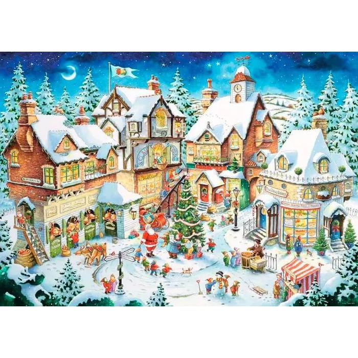Ravensburger 12001271 - Karácsonyfalva - 1000 db-os puzzle