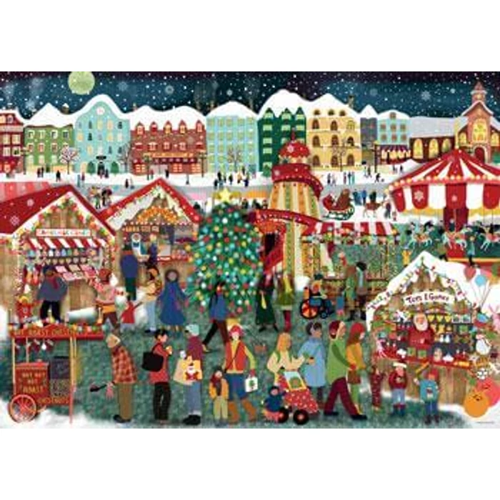Ravensburger 12000729 - Karácsonyi vásár - 1000 db-os puzzle