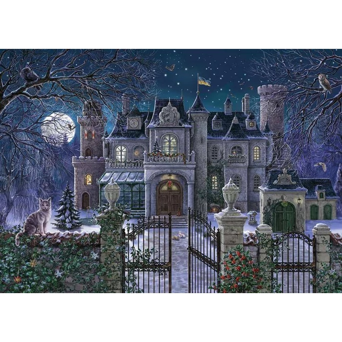 Ravensburger 12000505 - Karácsonyi villa - 1000 db-os puzzle