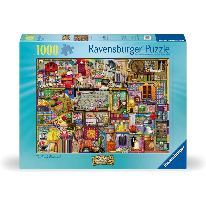 Ravensburger 12000301 - Kézműves szekrény - Colin Thompson - 1000 db-os puzzle