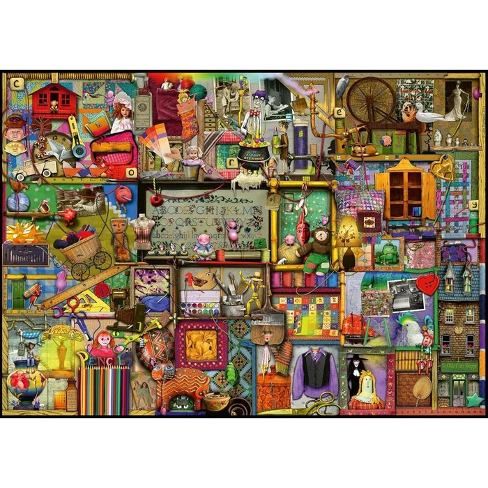 Ravensburger 12000301 - Kézműves szekrény - Colin Thompson - 1000 db-os puzzle
