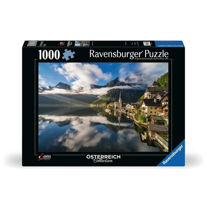 Ravensburger 12000835 - Legendás Hallstatt - 1000 db-os puzzle