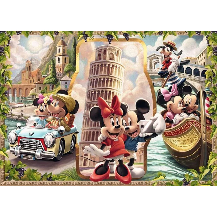 Ravensburger 12000498 - Mickey és Minnie vakáción - 1000 db-os puzzle