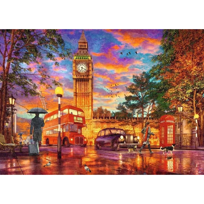 Ravensburger 12000184 - Naplemente Londonban - 1000 db-os puzzle