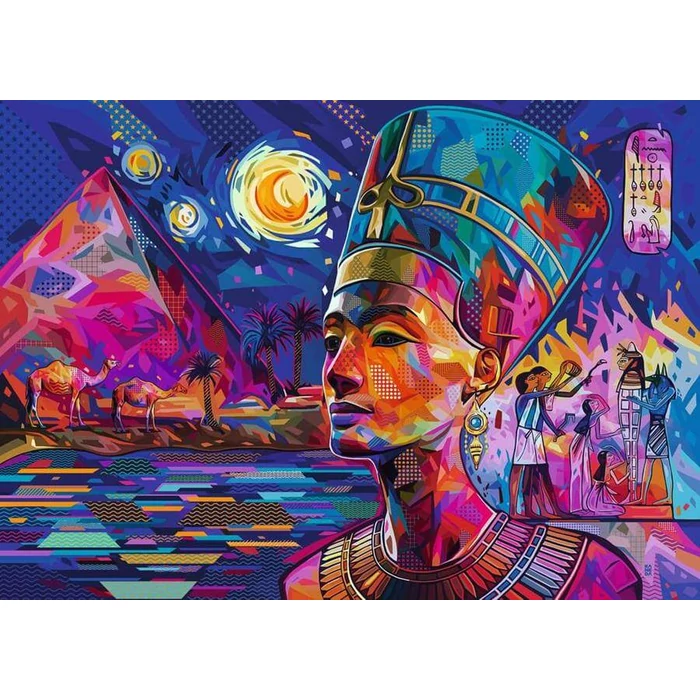 Ravensburger 12000411 - Nefertiti a Níluson 1000 db-os puzzle 