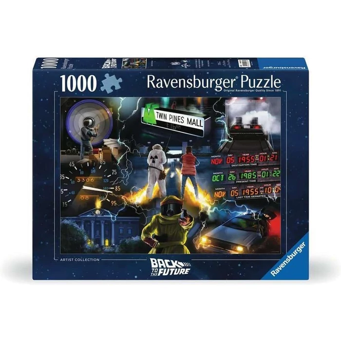 Ravensburger 12000278 - Universal Artist Collection - Back to the Future - 1000 db-os puzzle