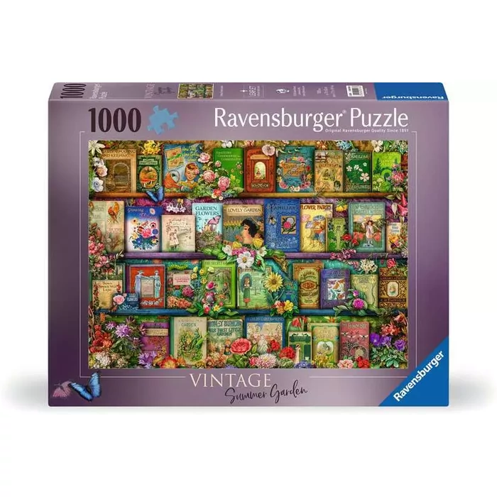 Ravensburger 12000183 - Vintage nyári kert - 1000 db-os puzzle