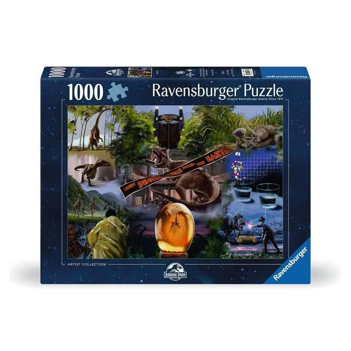 Ravensburger 12000187 - Universal Collection - Jurassic park - 1000 db-os puzzle