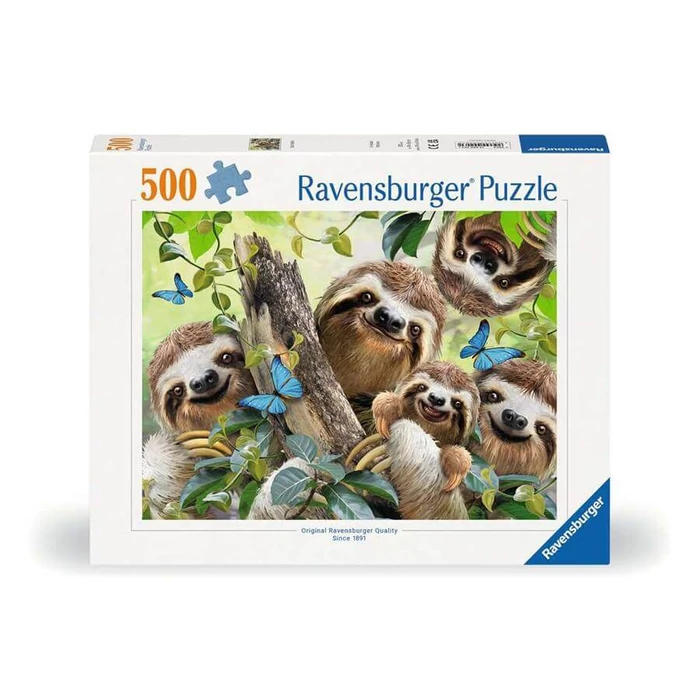Ravensburger 12000203 - Vidám lajhárok - 500 db-os puzzle