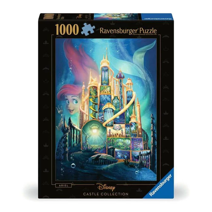Ravensburger 12000265 - Disney Castle Collection - Ariel - 1000 db-os puzzle