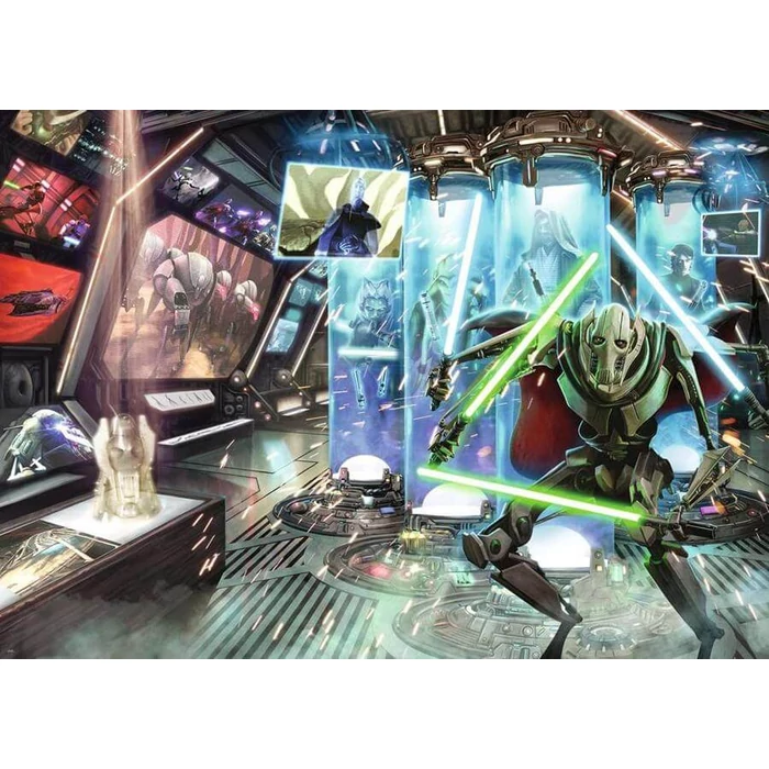 Ravensburger 12000270 - Star Wars gonoszai - Grievous tábornok - 1000 db-os puzzle