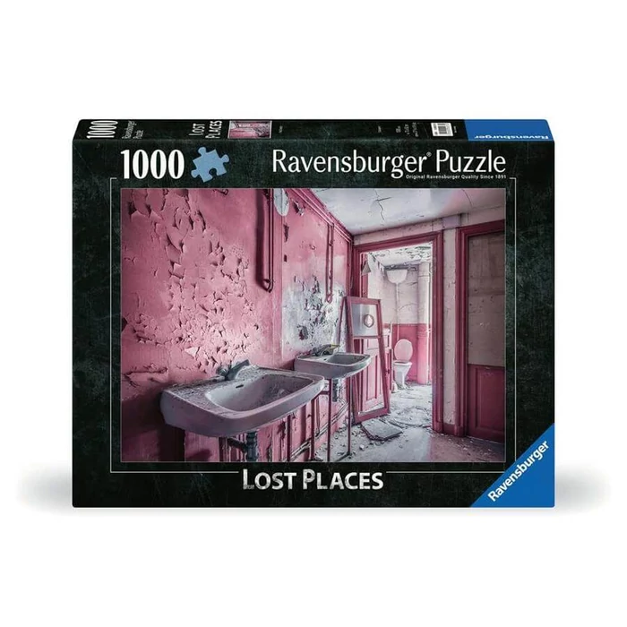 Ravensburger 12000273 - Lost Places Edition - Rózsaszín álmok - 1000 db-os puzzle