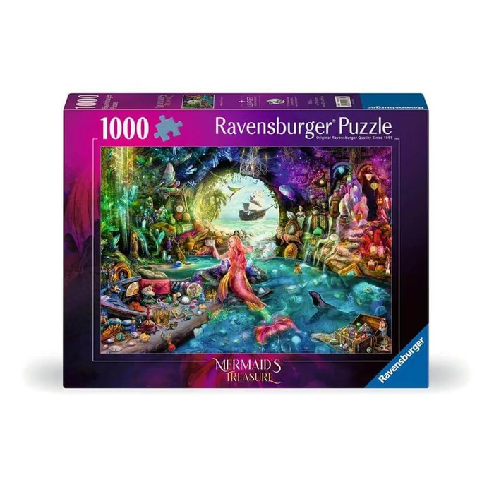 Ravensburger 12001577 - Sellők kincse - 1000 db-os puzzle