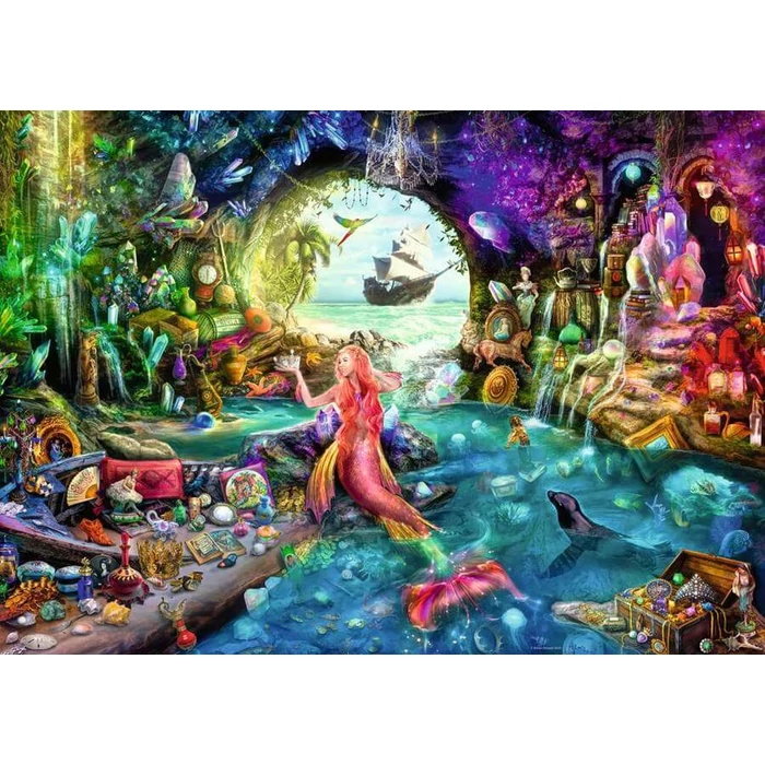 Ravensburger 12001577 - Sellők kincse - 1000 db-os puzzle
