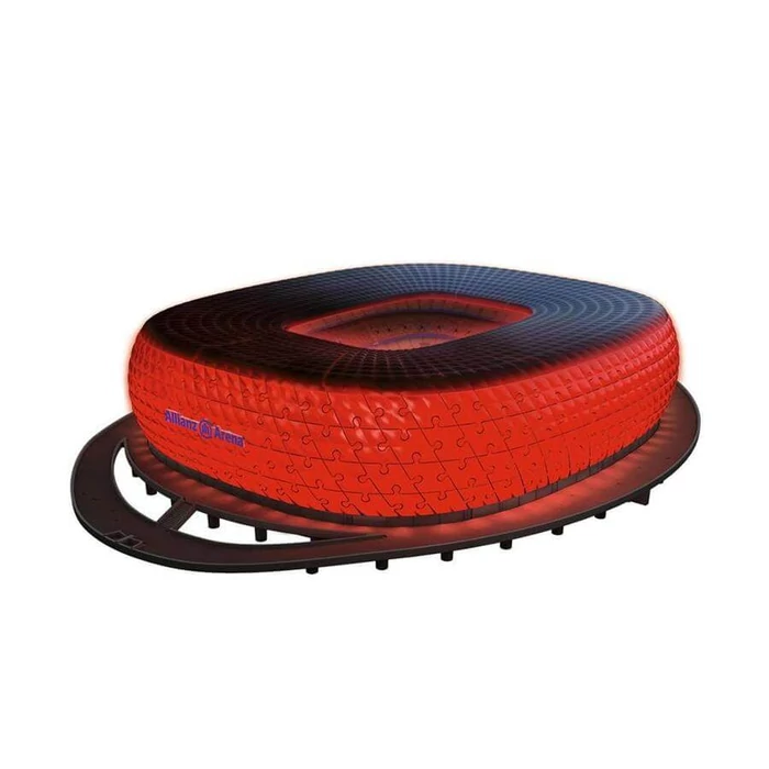 Ravensburger 12008033 - Allianz Arena - Bayern München - 216 db-os világító 3D puzzle