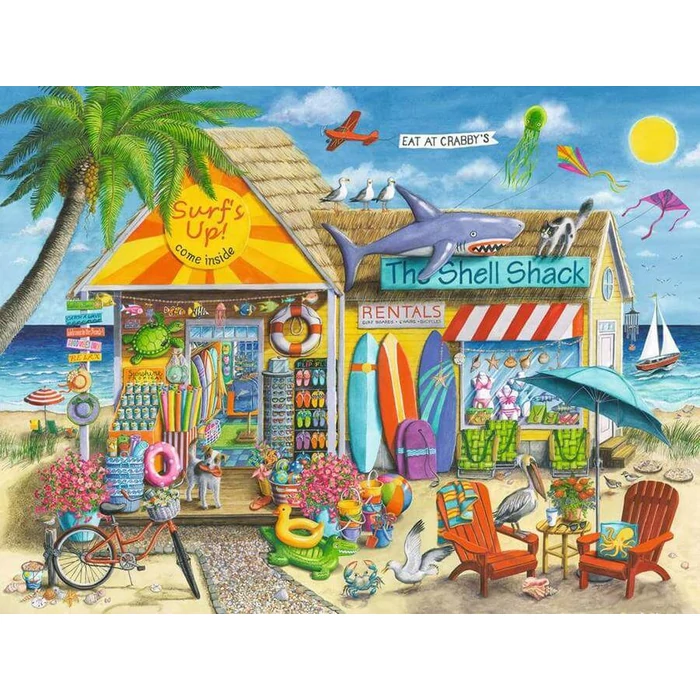 Ravensburger 12001449 - Hívnak a hullámok - 1500 db-os puzzle