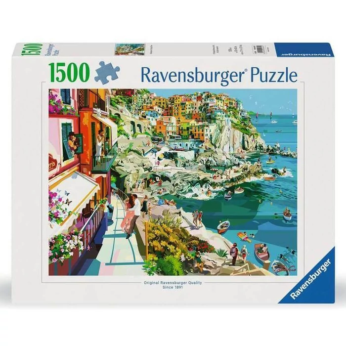 Ravensburger 12000430 - Románc a Cinque Terrén - 1500 db-os puzzle