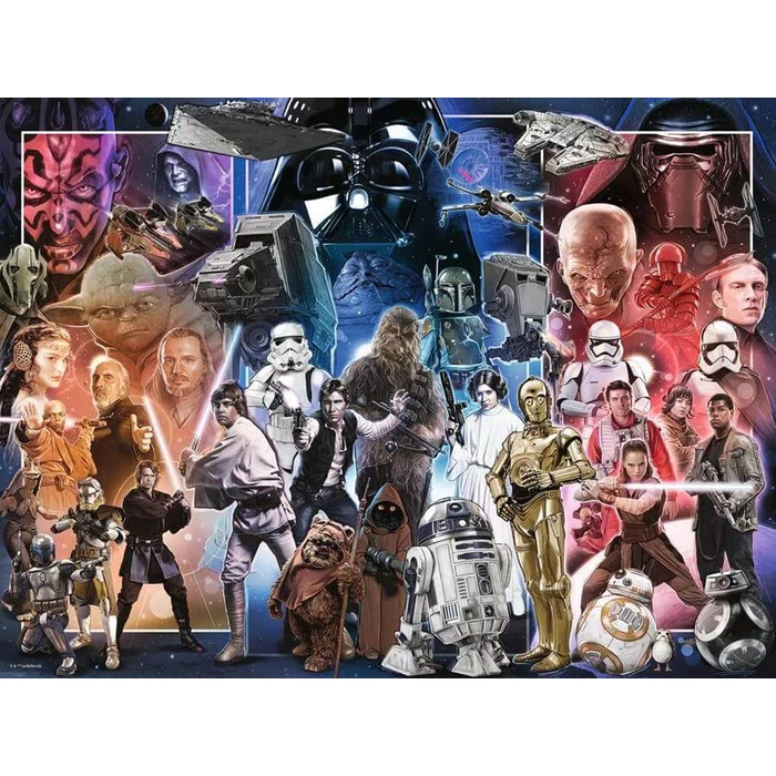 Ravensburger 12000714 - Star Wars szereplők - 1500 db-os puzzle