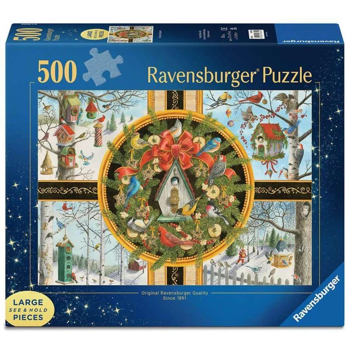 Ravensburger 16835 - Karácsonyi énekesmadarak - 500 db-os puzzle