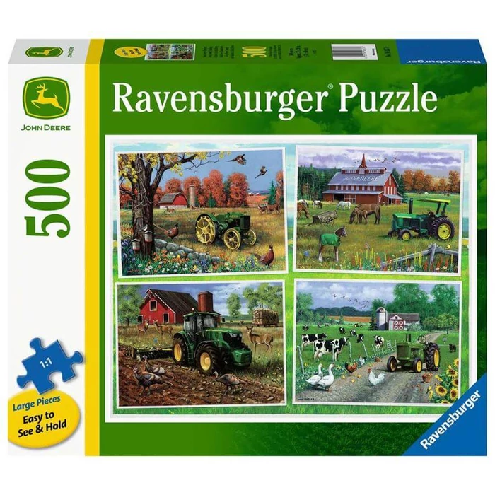 Ravensburger 16837 - John Deere - 500 db-os puzzle