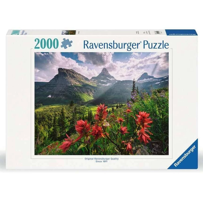 Ravensburger 12001415 - Érintetlen hegyek - 2000 db-os puzzle