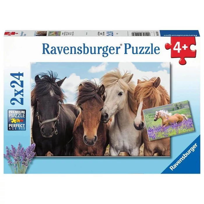 Ravensburger 05148 - Lovak - 2 x 24 db-os puzzle