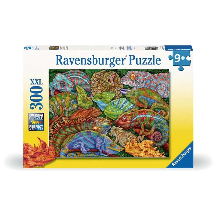 Ravensburger 12004103 - Lenyűgöző hüllők - 300 db-os XXL puzzle