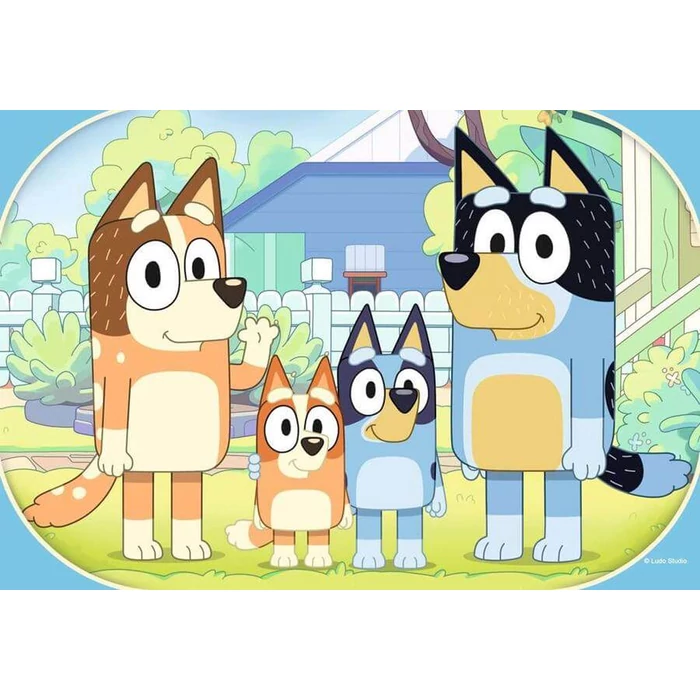 Ravensburger 05224 - Bluey - A család - 35 db-os puzzle