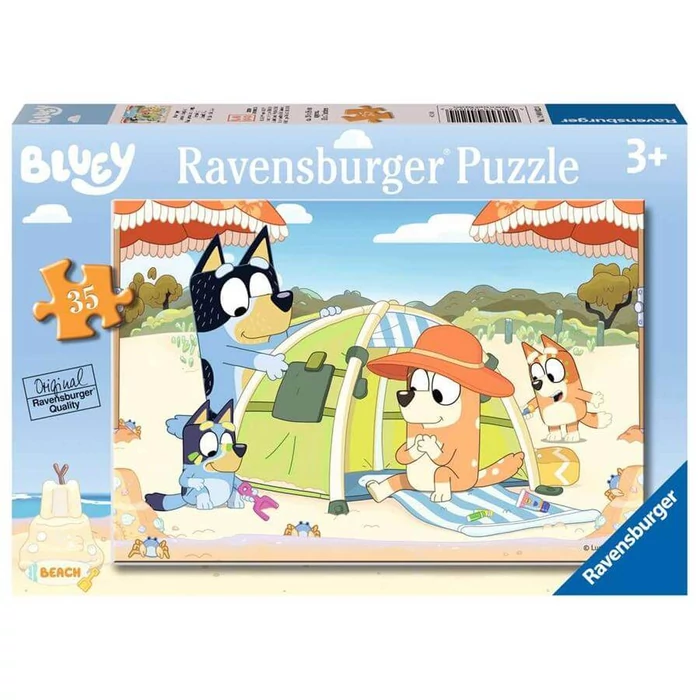 Ravensburger 12004022 - Bluey - A parton - 35 db-os puzzle