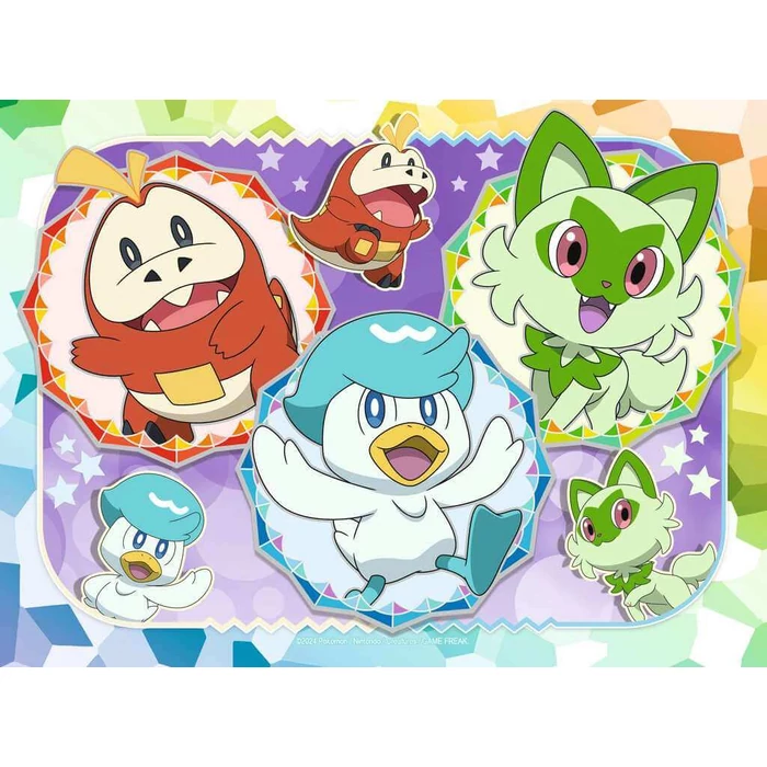 Ravensburger 12004026 - Pokémon - 4 az 1-ben puzzle (12,16,20,24 db-os) puzzle