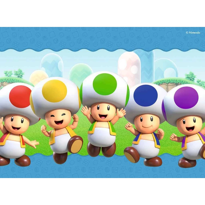 Ravensburger 12004107 - Super Mario - 4 az 1-ben puzzle (12,16,20,24 db-os) puzzle