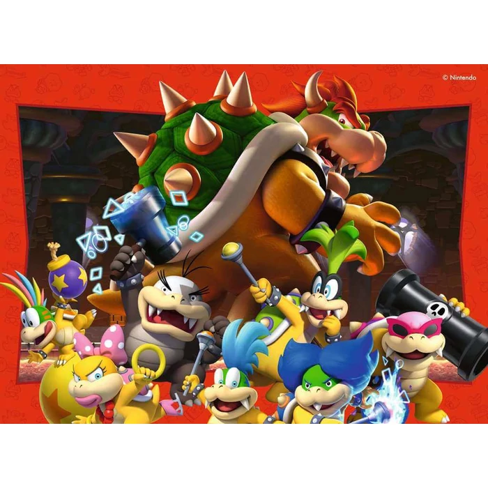 Ravensburger 12004107 - Super Mario - 4 az 1-ben puzzle (12,16,20,24 db-os) puzzle