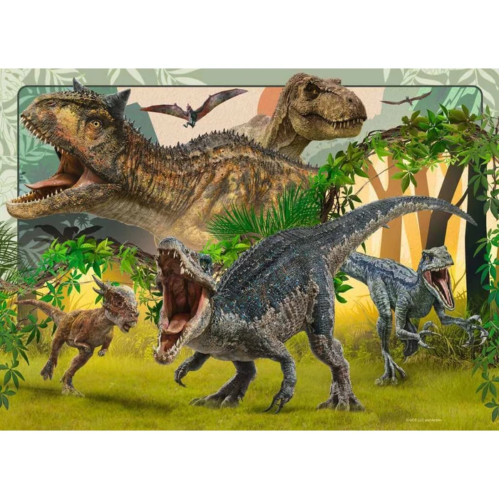 Ravensburger 05619 - Jurassic World - 4 x 100 db-os puzzle