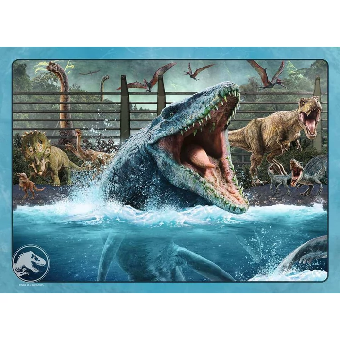 Ravensburger 05619 - Jurassic World - 4 x 100 db-os puzzle