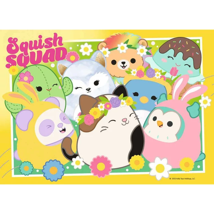 Ravensburger 05715 - Squishmallows - 4 x 100 db-os puzzle