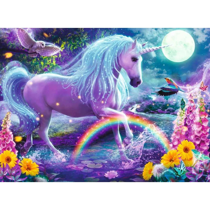 Ravensburger 05654 - Varázslatos unikornisok - 4 x 100 db-os puzzle