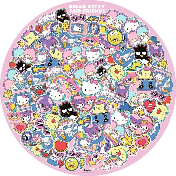 Ravensburger 12001391 - Hello Kitty - 500 db-os kör puzzle