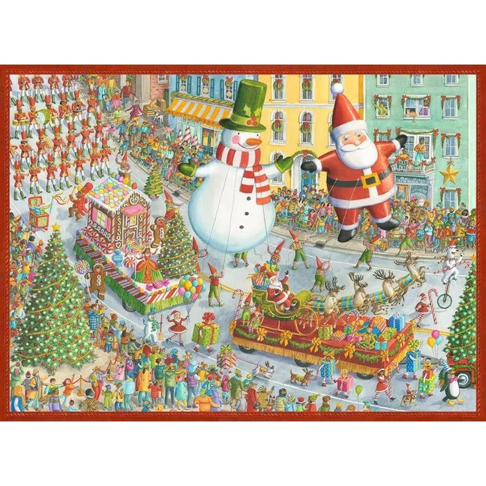 Ravensburger 12000382 - Karácsonyi felvonulás - 500 db-os puzzle