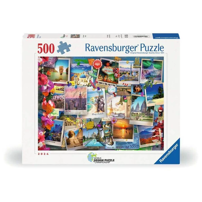 Ravensburger 12001489 - World Jigsaw Puzzle Championship - Képeslapok - 500 db-os puzzle