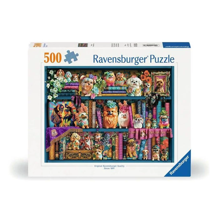 Ravensburger 12001466 - Porcelán kutyusok - 500 db-os puzzle
