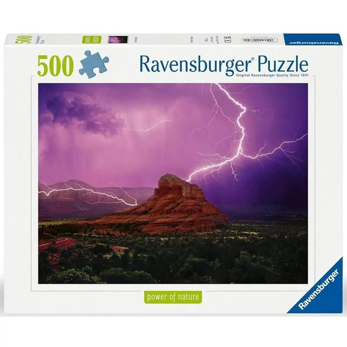 Ravensburger 12000779 - Power of Nature - Pink mennydörgés - 500 db-os puzzle