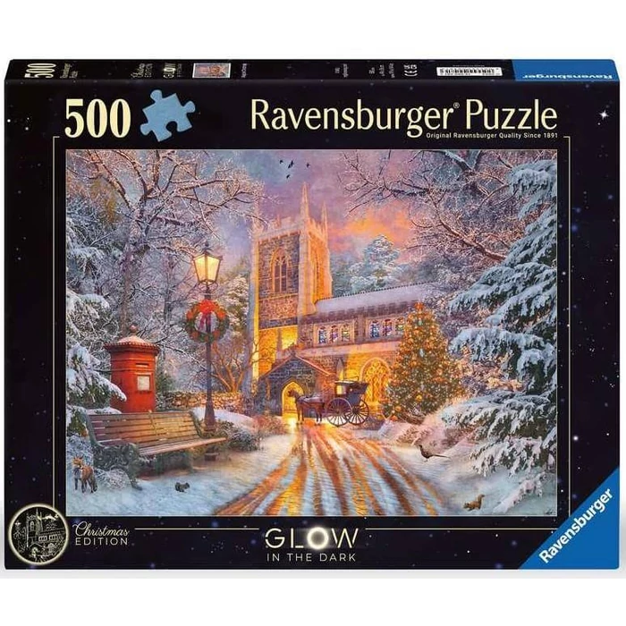 Ravensburger 12000481 - Ragyogó karácsony - 500 db-os puzzle