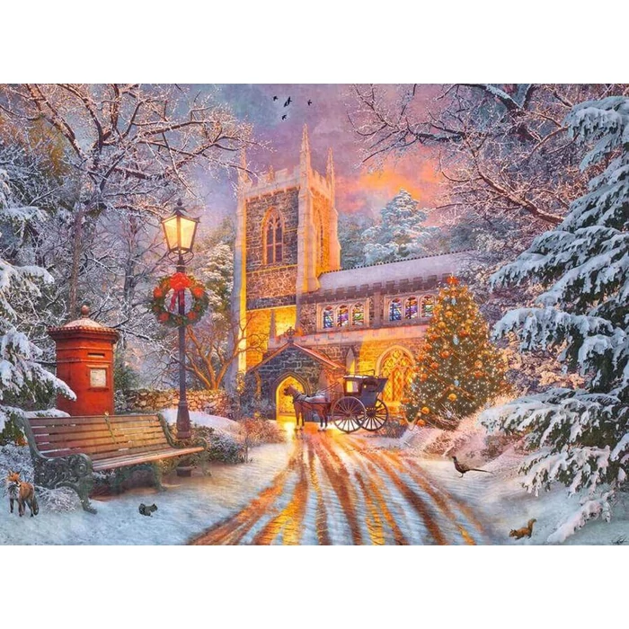 Ravensburger 12000481 - Ragyogó karácsony - 500 db-os puzzle