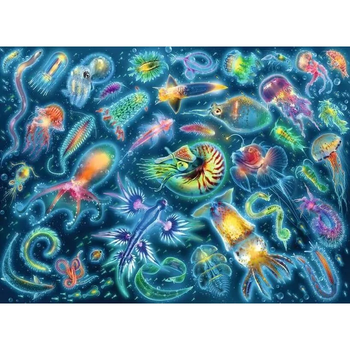 Ravensburger 12000362 - Vízalatti teremtmények - 500 db-os puzzle