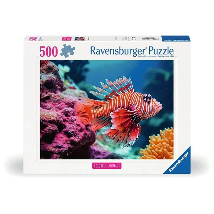 Ravensburger 12001334 - Vörös tűzhal - 500 db-os puzzle