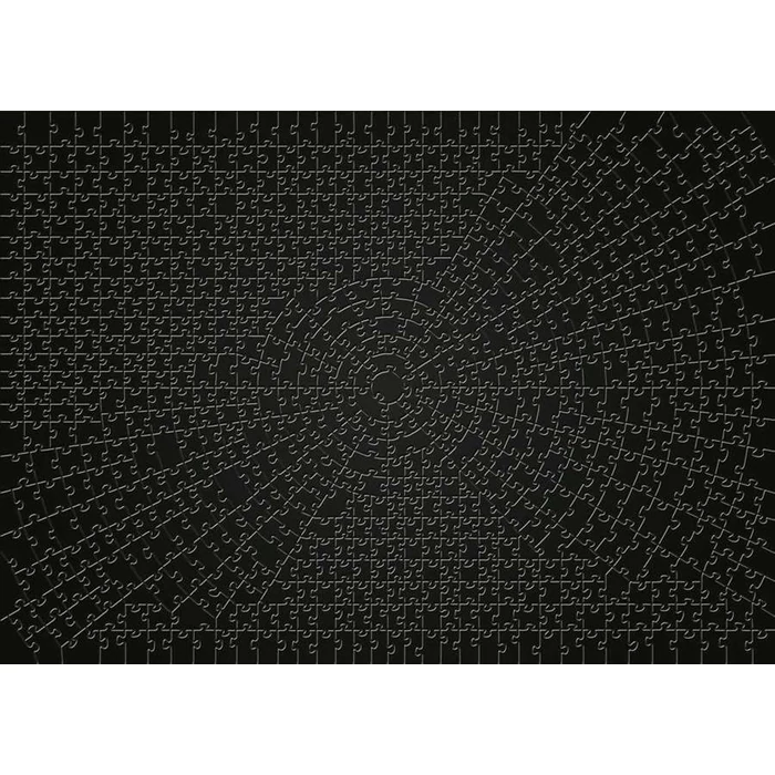 Ravensburger 12000054 - KRYPT fekete - 736 db-os puzzle