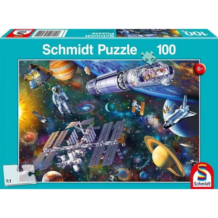 Schmidt 56455 - Space fun - 100 db-os puzzle